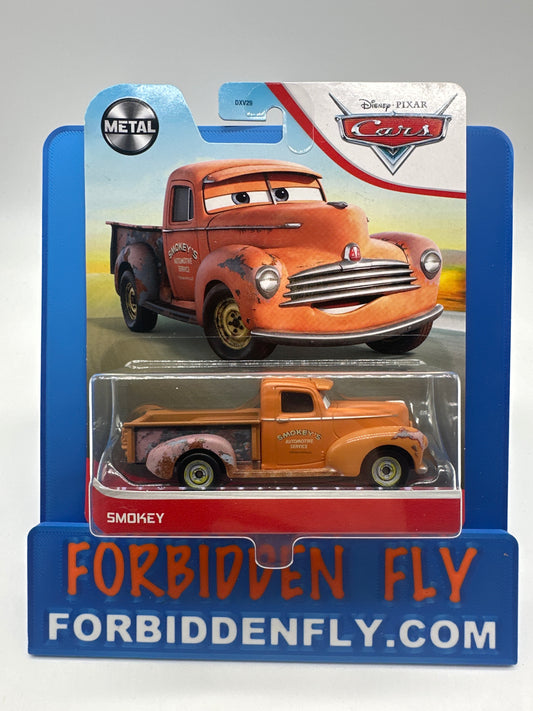 Disney Pixar Cars Movie - Metal Logo Card Release - Smokey