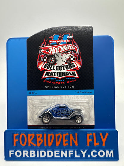 Hot Wheels - 2011 11th Annual Collectors Nationals Exclusive - ‘36 Ford Coupe