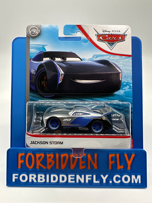 Disney Pixar Cars Movie - Silver Collection Series - Silver Jackson Storm