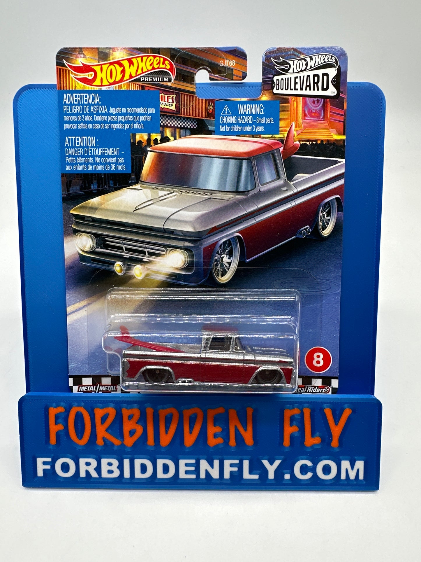 Hot Wheels Boulevard - #8 - Custom ‘62 Chevy Pickup - Single Car