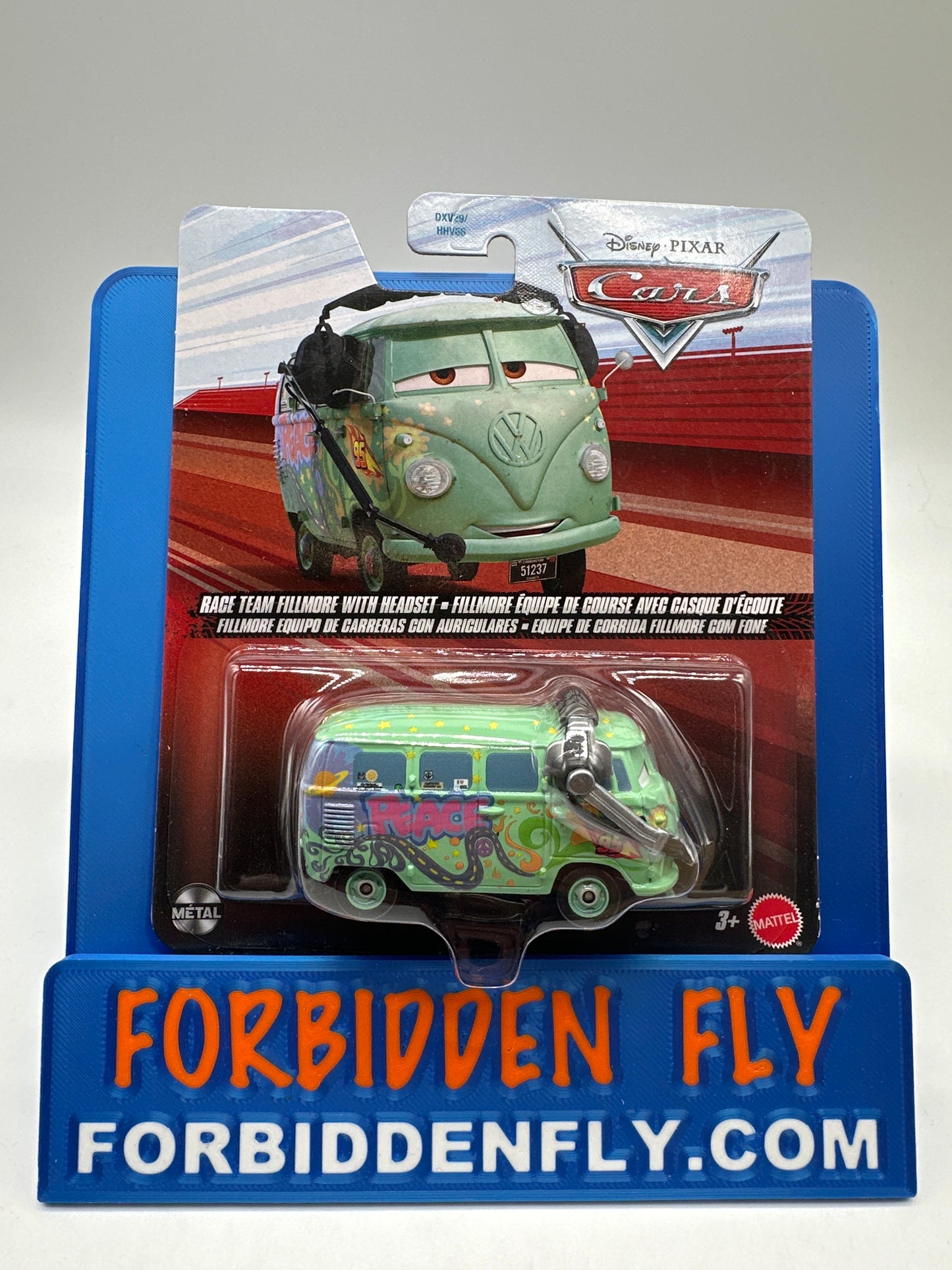 Disney Pixar Cars Movie - 2026 Release - Race Team Fillmore With Headset