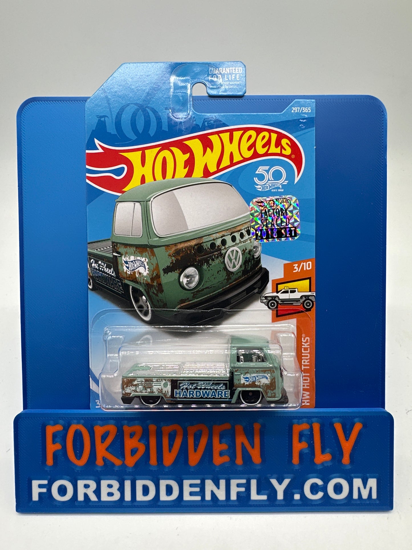 Hot Wheels Mainline - Factory Stickered 2018 - Volkswagen T2 Pickup - Lot Of 2