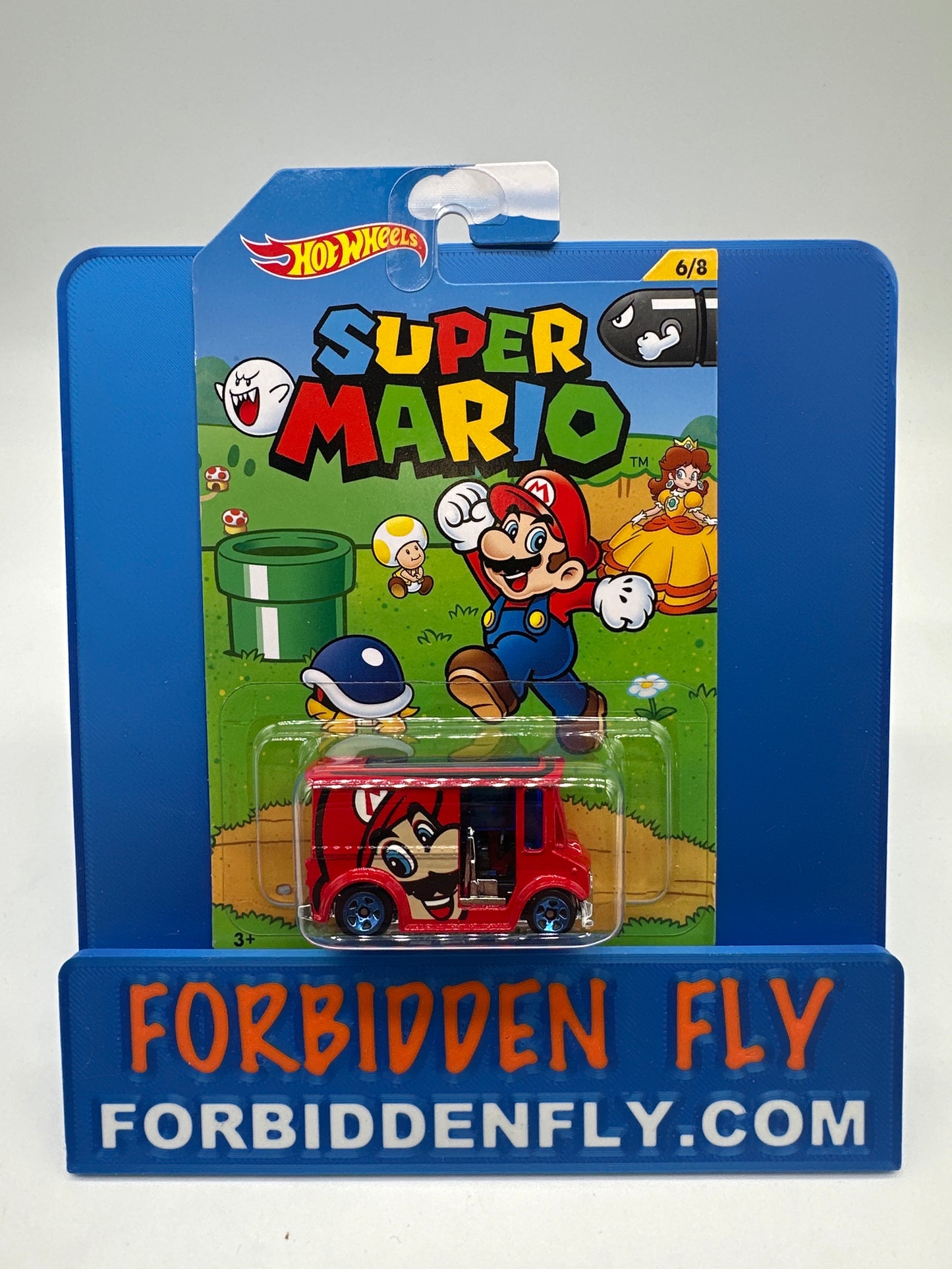 Hot Wheels - 2016 Wal Mart Exclusive - Nintendo Super Mario Series - Complete Set of 8