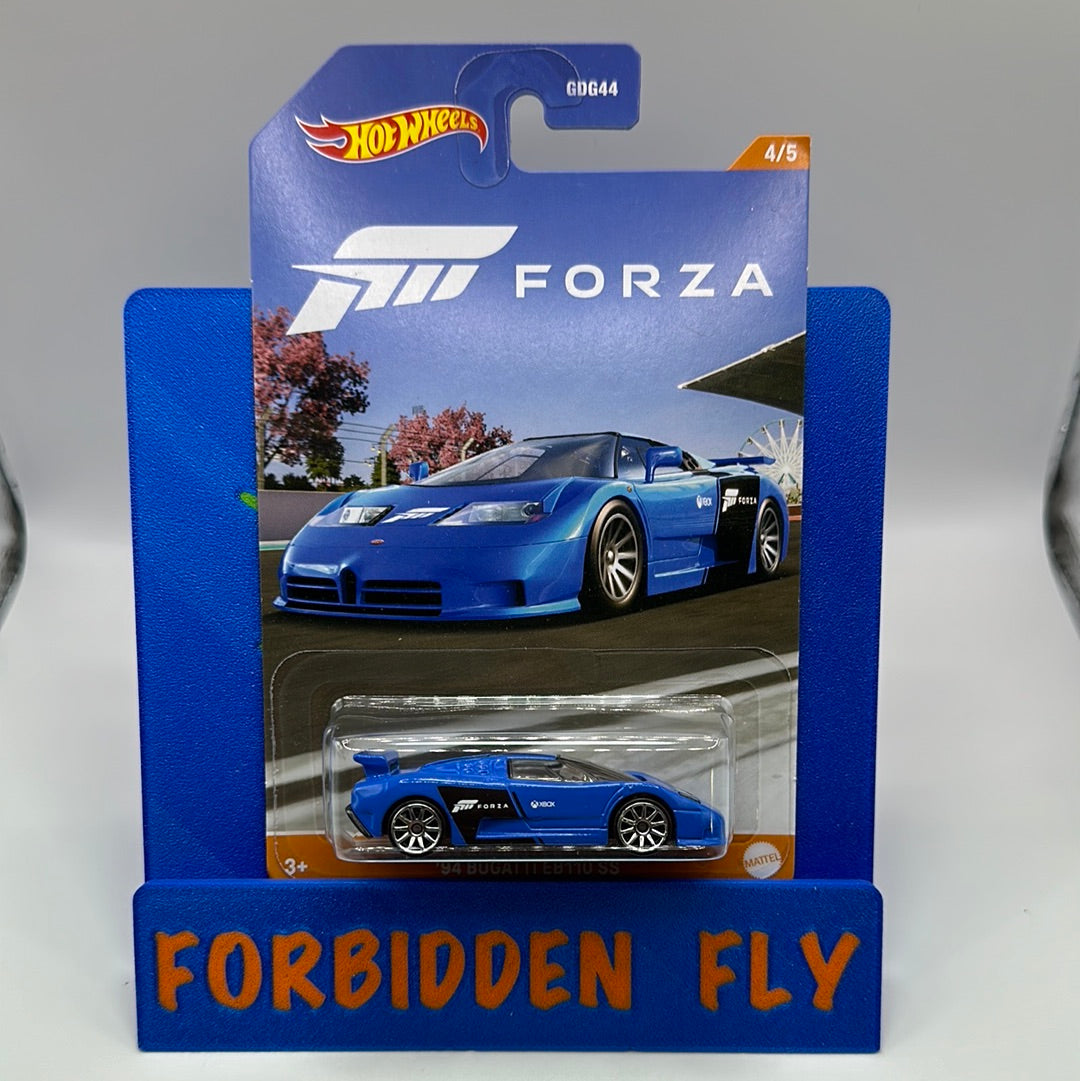 Hot Wheels - Walmart Exclusive 2023 Forza Motorsport Series - ‘94 Bugatti EB110 SS - Blue