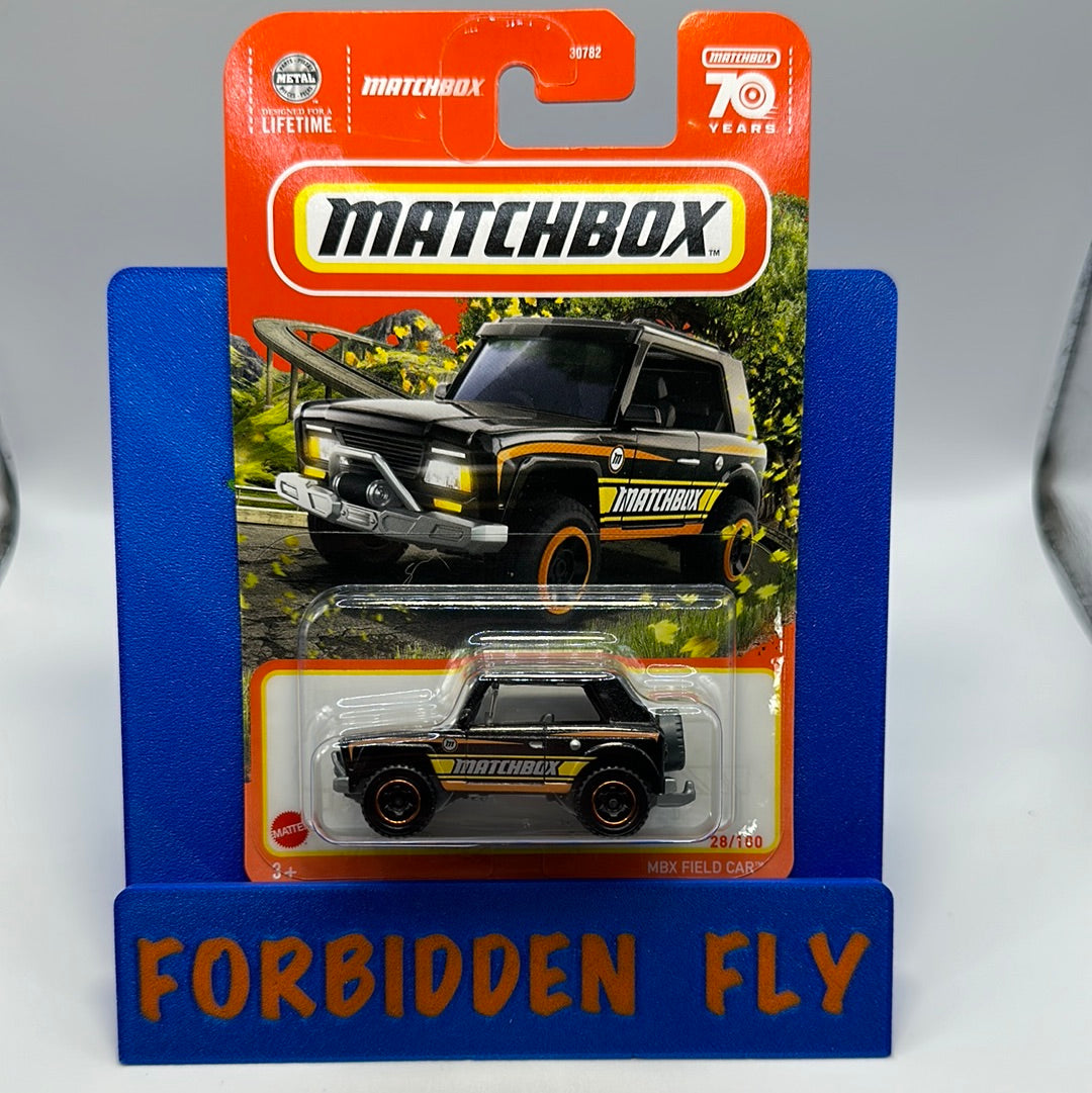 Matchbox - 2023 Mainline #28/100 - MBX Field Car - Black