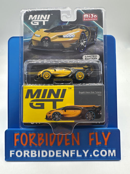 Mini GT #317 - Bugatti Vision Gran Turismo - Yellow - Chase Version