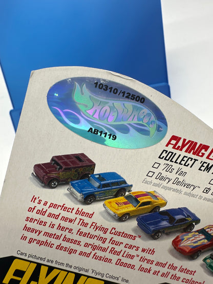 Hot Wheels RLC Red Line Club - Flying Customs Series - Customized Volkswagen VW Drag Bus