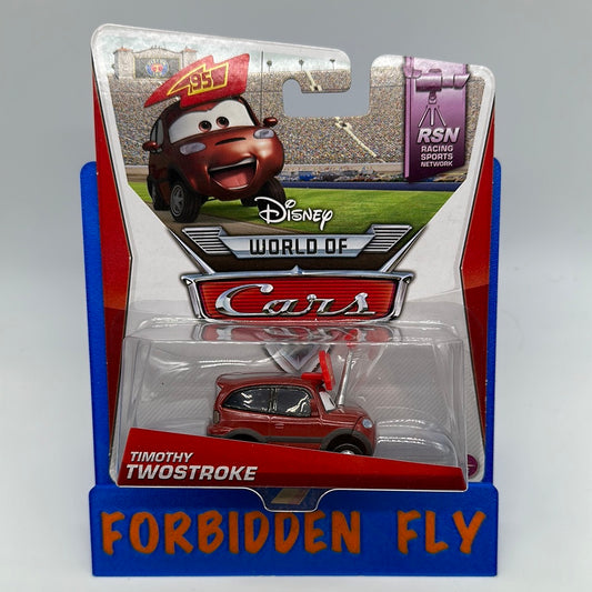 Disney Pixar Cars Movie - Racing Sports Network Series - Timothy Twostroke