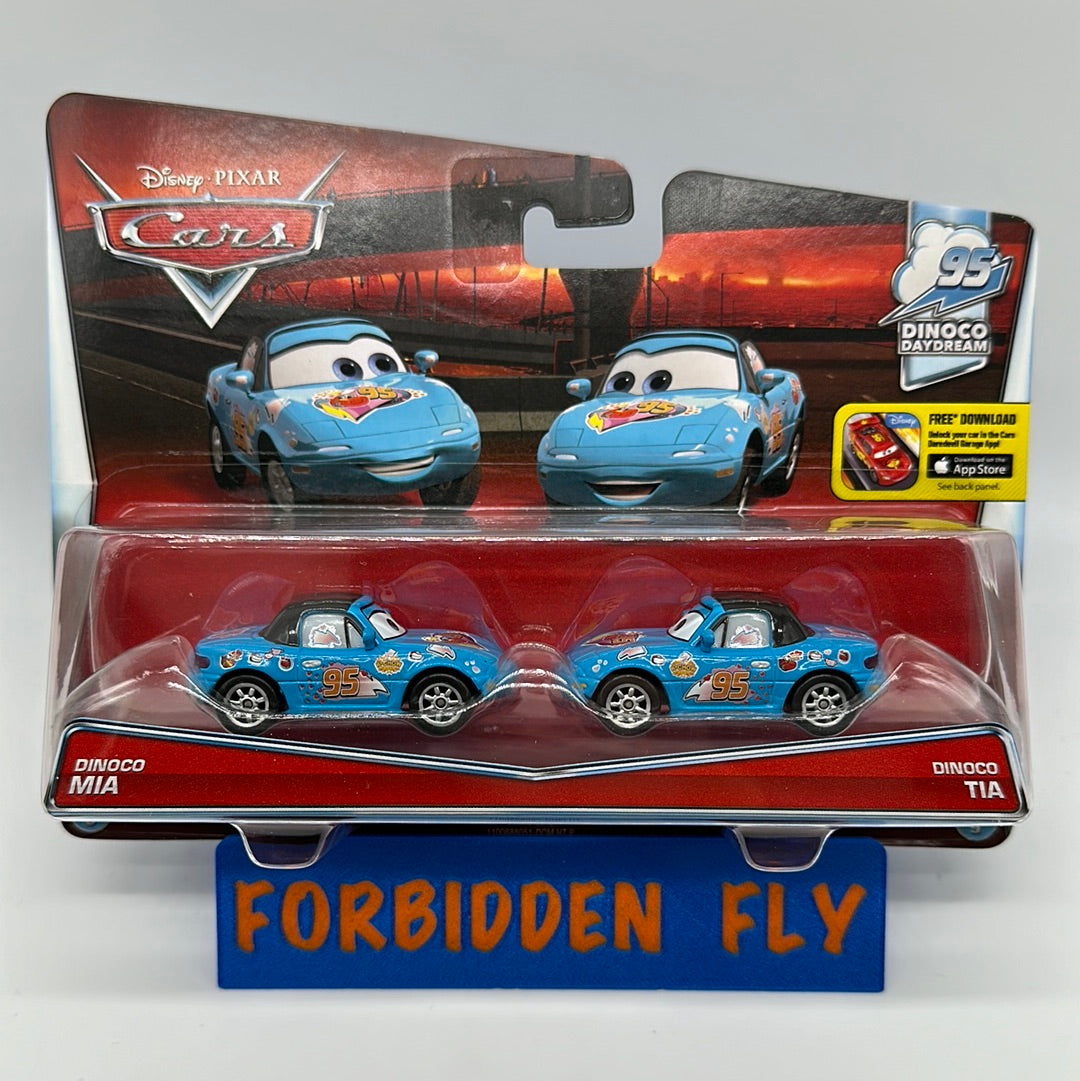 Disney Pixar Cars Movie - Dinoco Daydream Two Pack - Dinoco Mia & Tia