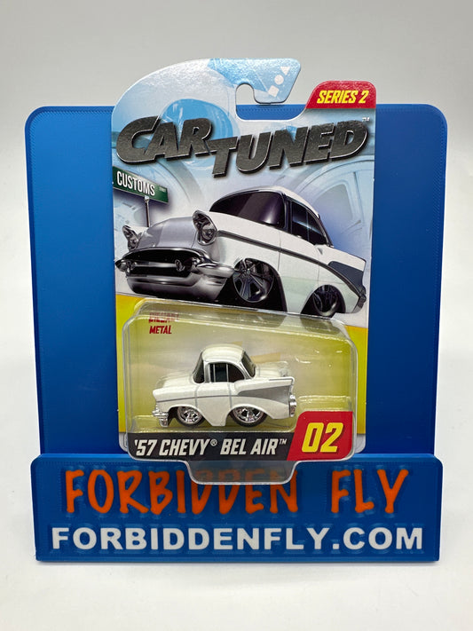 CarTuned - Walgreens Exclusive - Series 2 - #2 - White ‘57 Chevy Bel Air