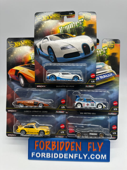 Hot Wheels Car Culture 2025 - Hammer Drop Premium Set of 5