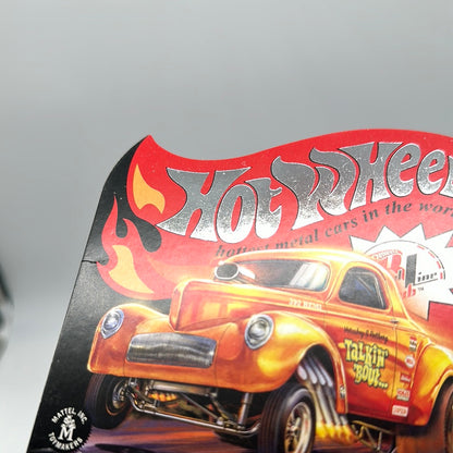 Hot Wheels RLC Red Line Club - 2019 Release - ‘41 Willy’s Gasser - Talkin’ Bout - Orange