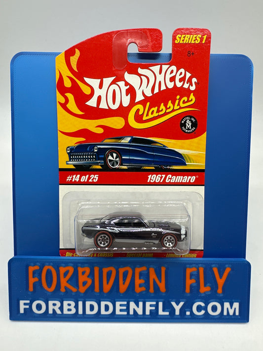 Hot Wheels Classics - Series 1 #14 of 25 - Dark Blue 1967 Camaro
