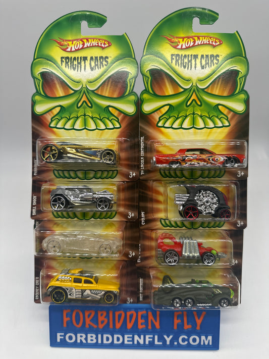 Hot Wheels - 2008 Halloween Fright Car Series - Complete Set of 8