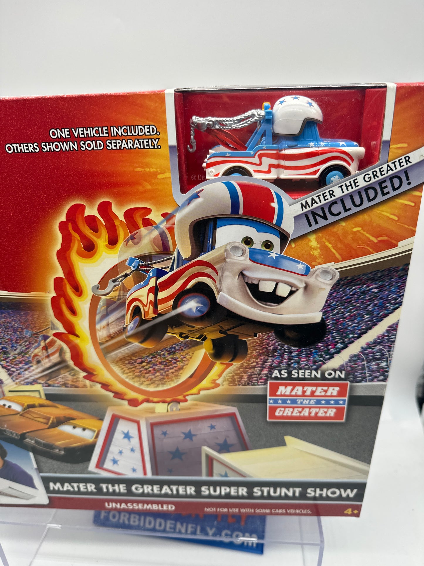 Disney Pixar Cars Movie - Toon Series - Mater the Greater Super Stunt Show Playset