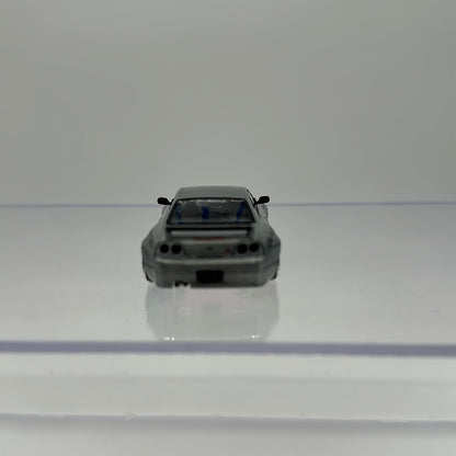 Kaido House (x MiniGT) - Raw Chase Release #097 - Silver Nissan Skyline GT-R (R33) - DAI33 V1