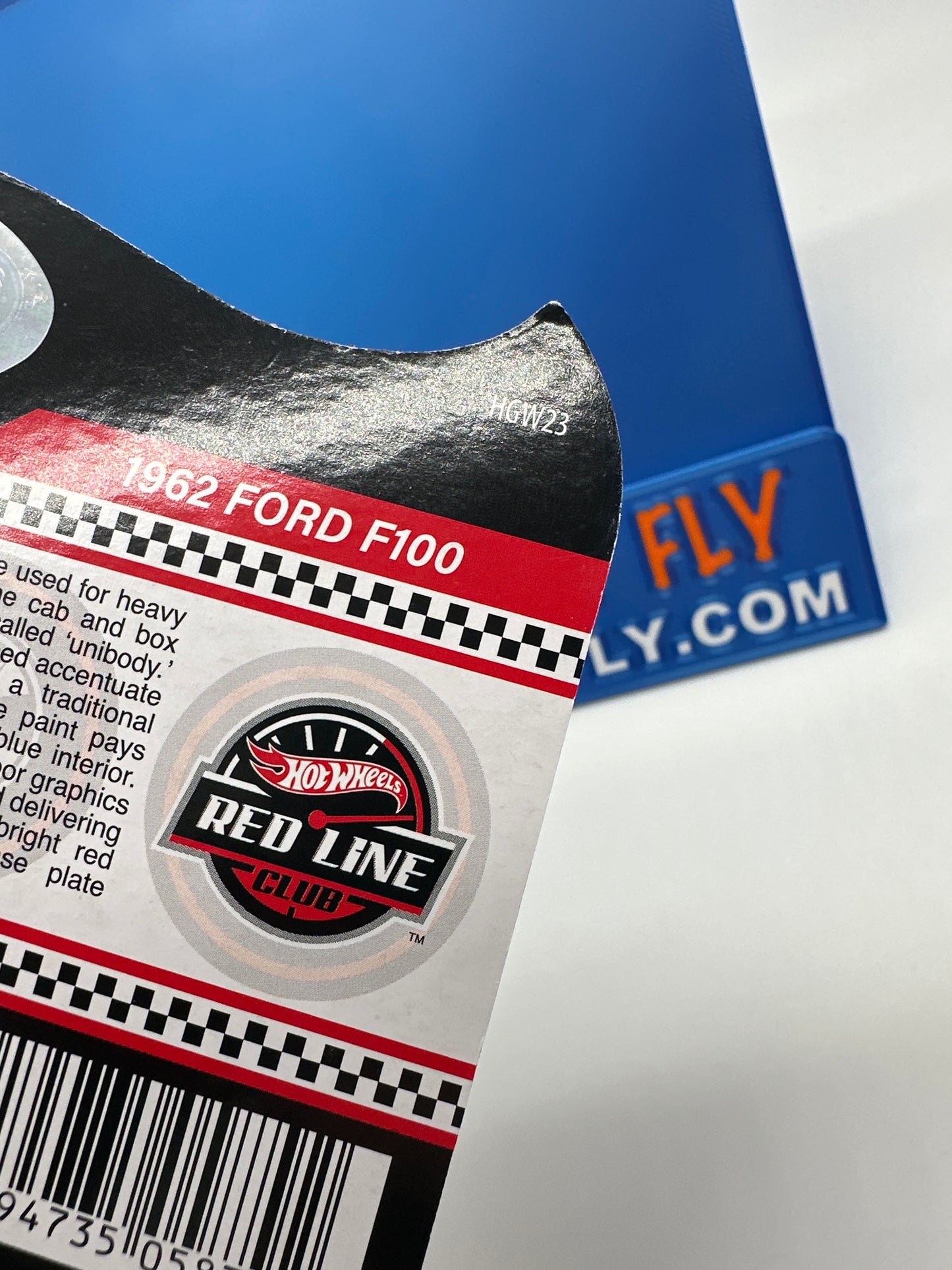 Hot Wheels RLC Red Line Club - 2022 Release - Blue 1962 Ford F100