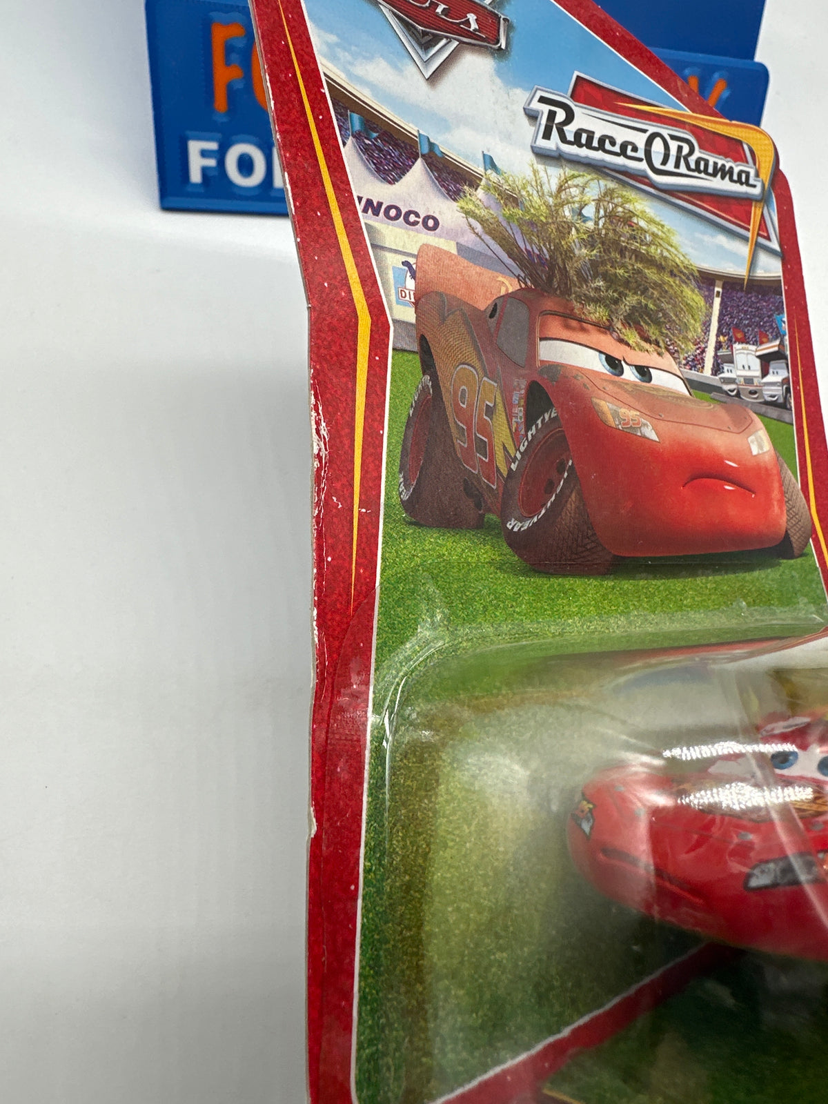 Disney Pixar Cars Movie - Race O Rama - Tumbleweed Lightning McQueen