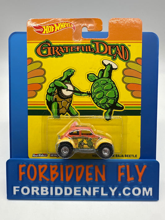 Hot Wheels Premium - Pop Culture Grateful Dead Series Single - Volkswagen Baja Beetle *Bad Card*