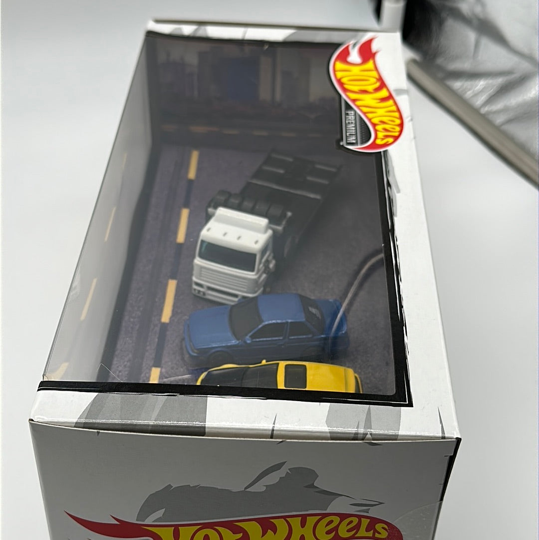 Hot Wheels - Fleet Street Premium Boxed Diorama Set