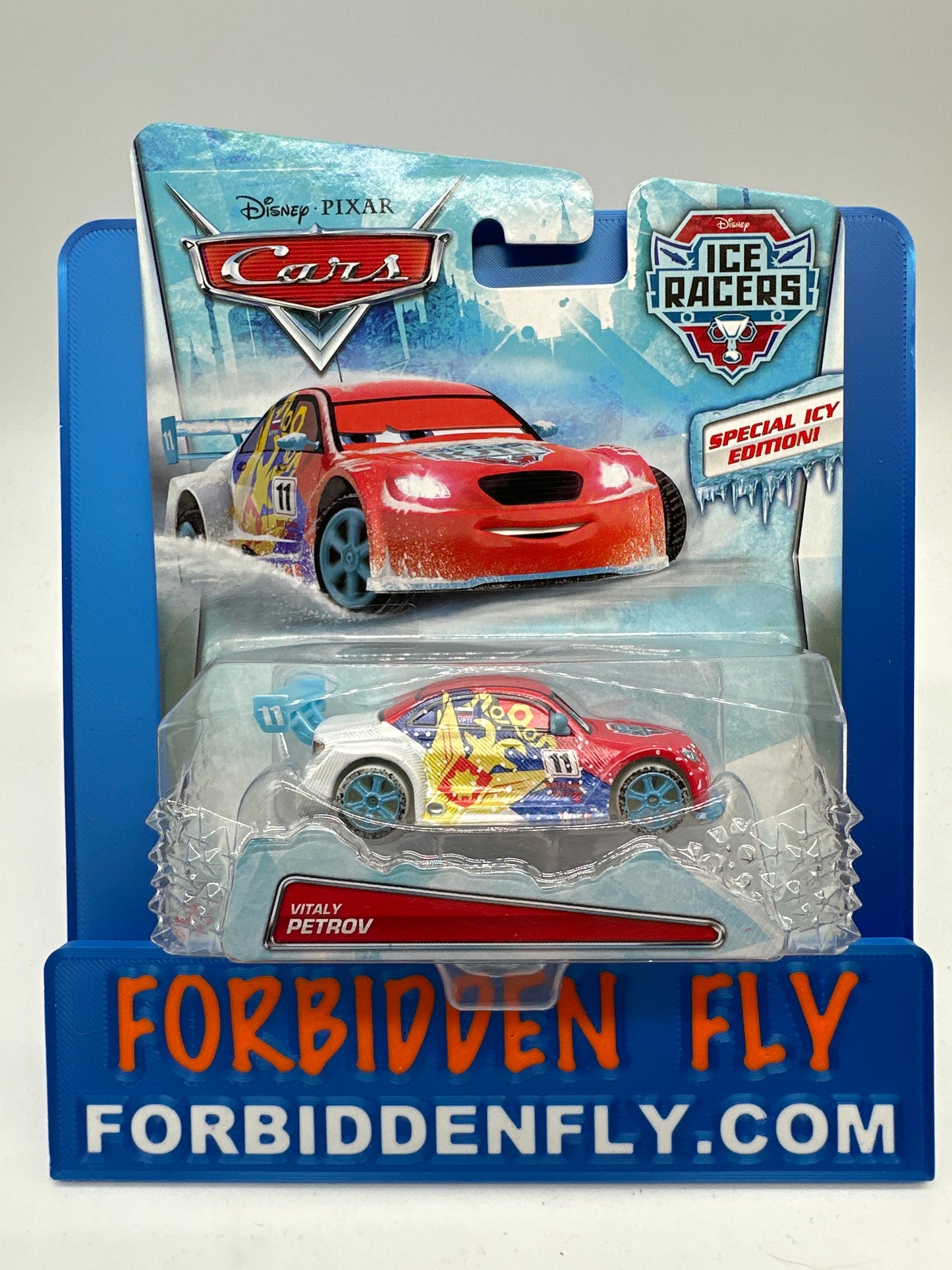 Disney Pixar Cars Movie - 2015 Ice Racers Series - Vitaly Petrov