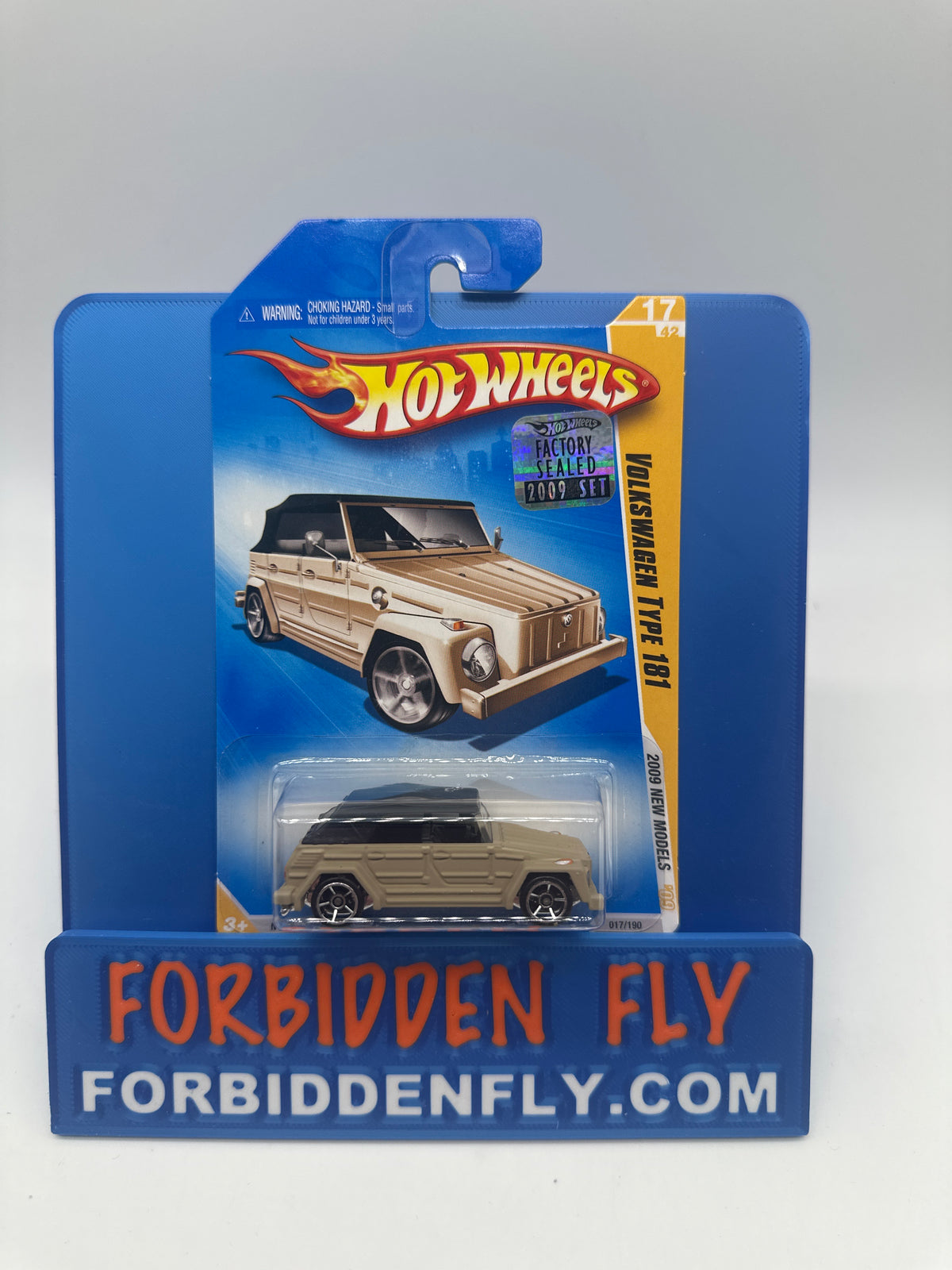 Hot Wheels Mainline - 2009 Factory Stickered - 2009 New Models Series - Volkswagen Type 181 - Lot Of 3