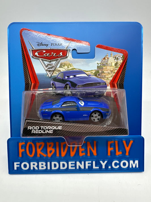 Disney Pixar Cars Movie - Cars 2 Movie - (Short Card) Rod Torque Redline