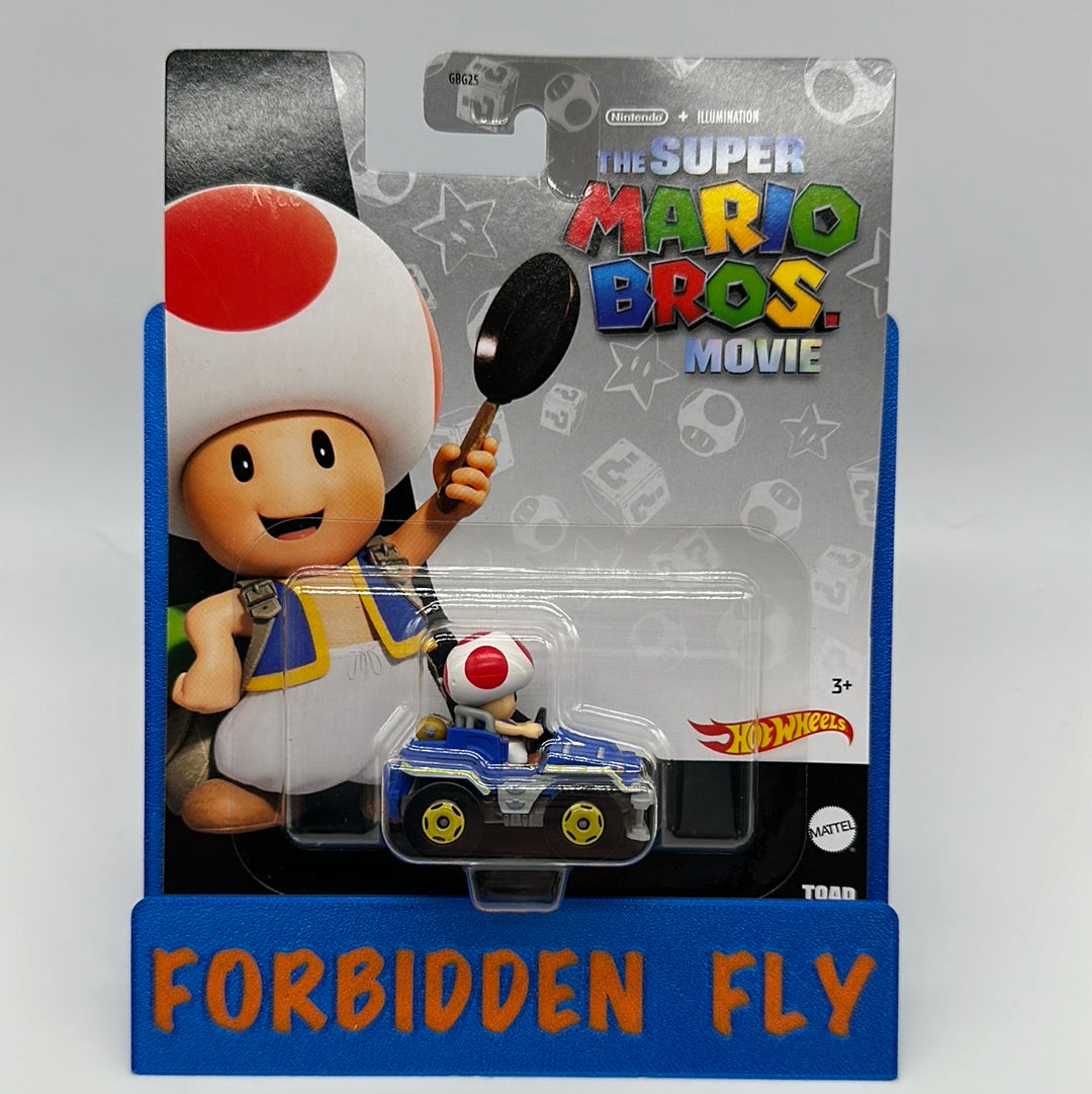 Hot Wheels Mario Kart - Character Kart - The Super Mario Brothers Movie Toad