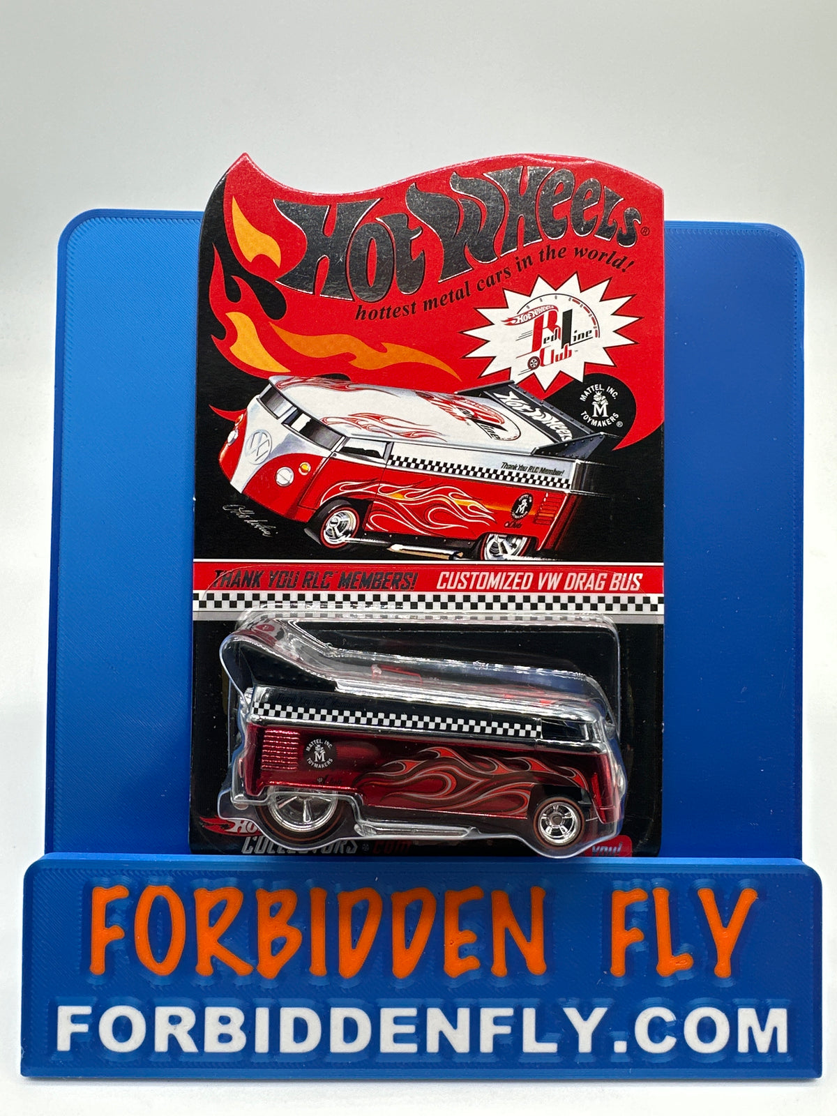 Hot Wheels 2005 RLC Red Line Club - Thank You Car - Customized VW Drag Bus