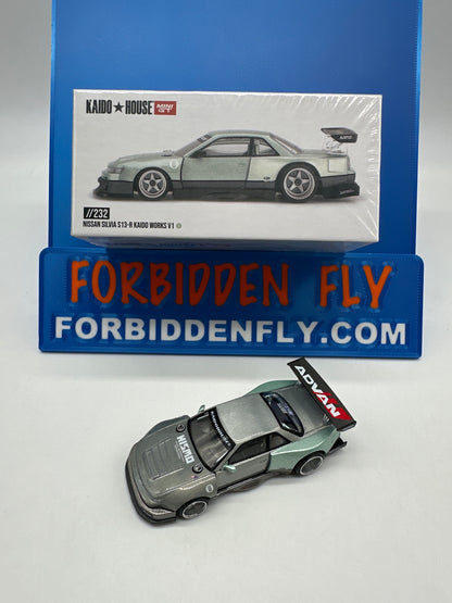 Kaido House (x MiniGT) - Raw Chase #232 - Nissan Silvia S13-R Kaido Works V1