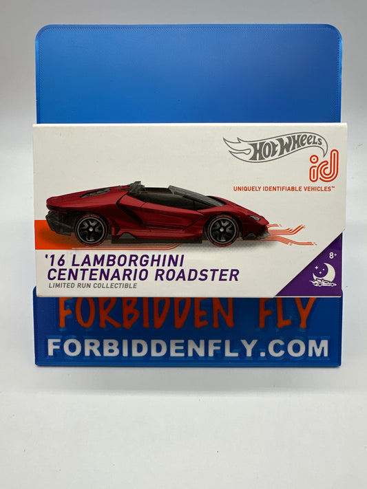 Hot Wheels Boxed Series 2 ID Car - Nightburberz - ‘16 Lamborghini Centenario Roadster