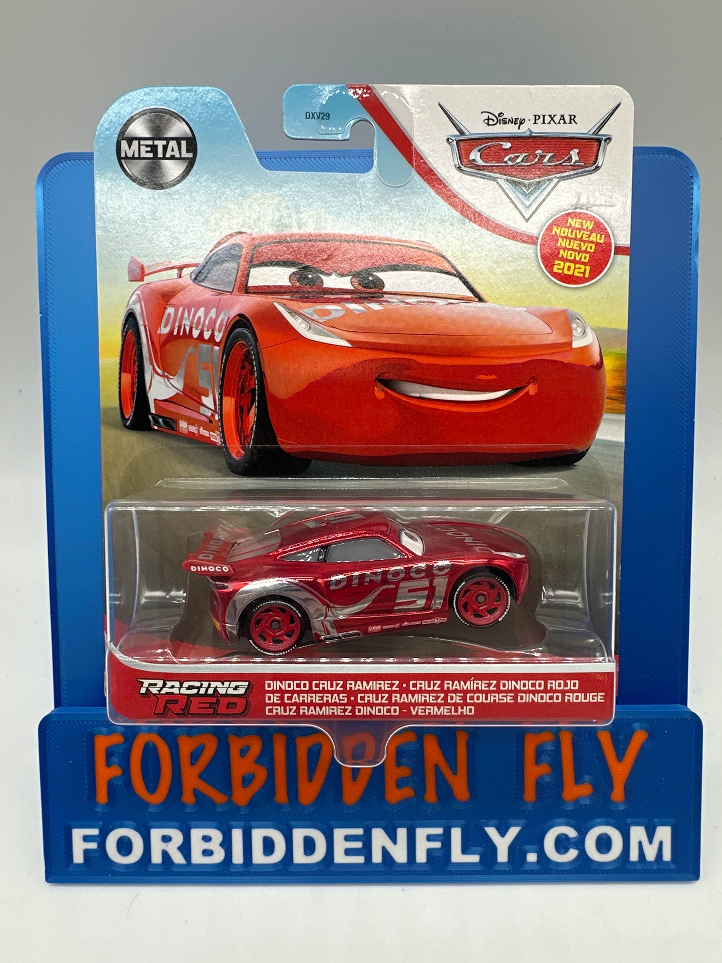 Disney Pixar Cars Movie - Racing Red Series - Complete Set of 6