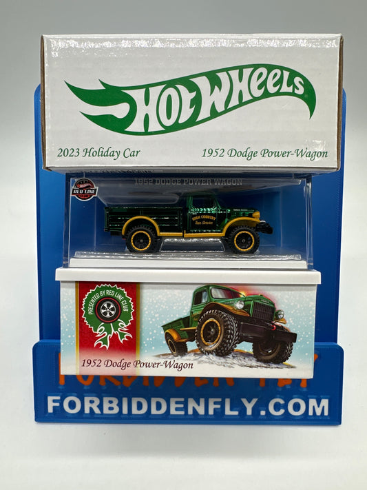 Hot Wheels RLC Red Line Club - 2023 Holiday Car Release - 1952 Dodge Power Wagon