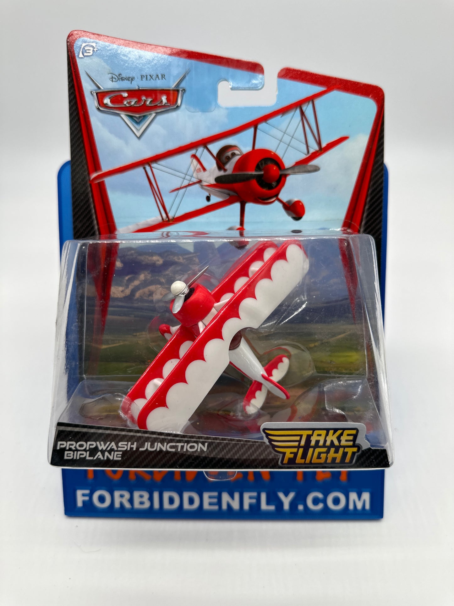 Disney Pixar Cars Movie -  Air Mater Series - Take Flight Propwash Junction Biplane