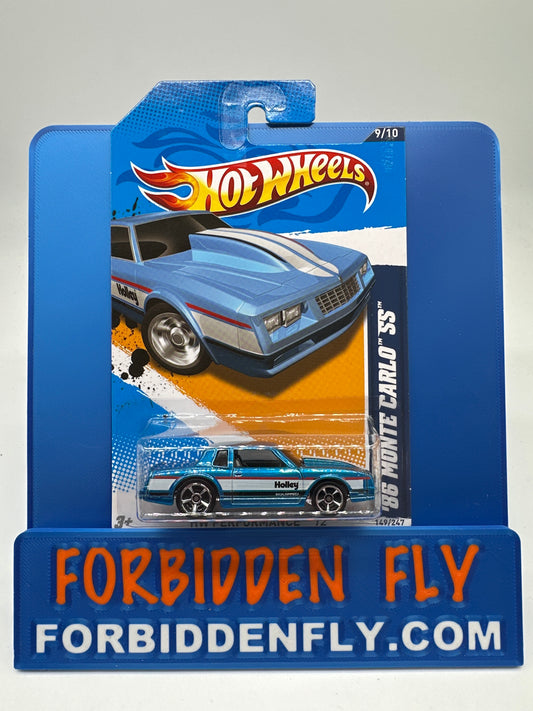 Hot Wheels 2012 HW Performance - ‘86 Monte Carlo SS Holley - Blue