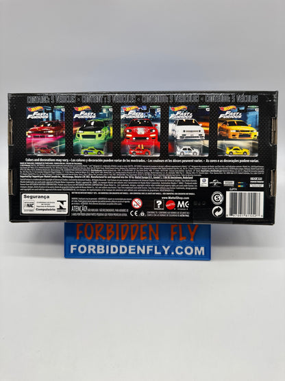 Hot Wheels Premium - Fast & Furious - Original Fast Series Limited Edition Boxed Set of 5