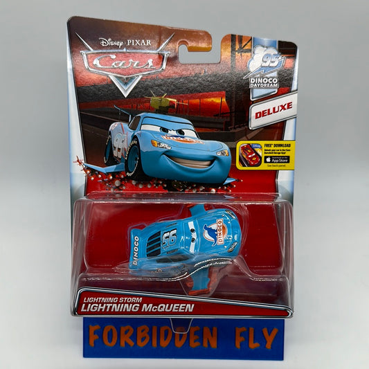 Disney Pixar Cars Movie - Dinoco Daydream Series - Lightning Storm Lightning McQueen Deluxe