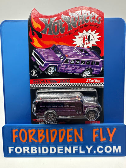 Hot Wheels RLC Red Line Club - 2009 Selections Series Purple S’Cool Bus