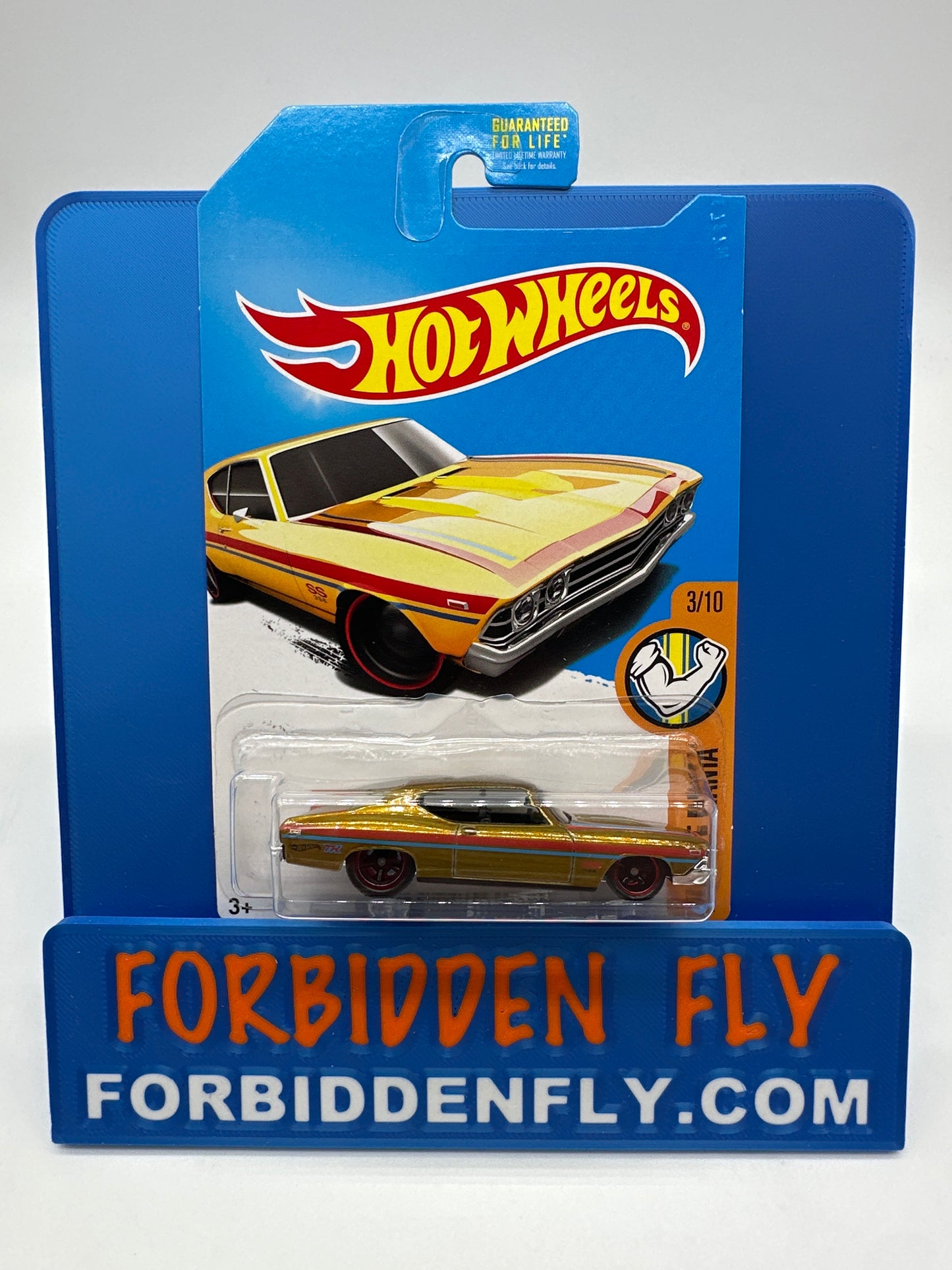 Hot Wheels Super Treasure Hunt - 2017 L Case - ‘69 Chevelle SS 396