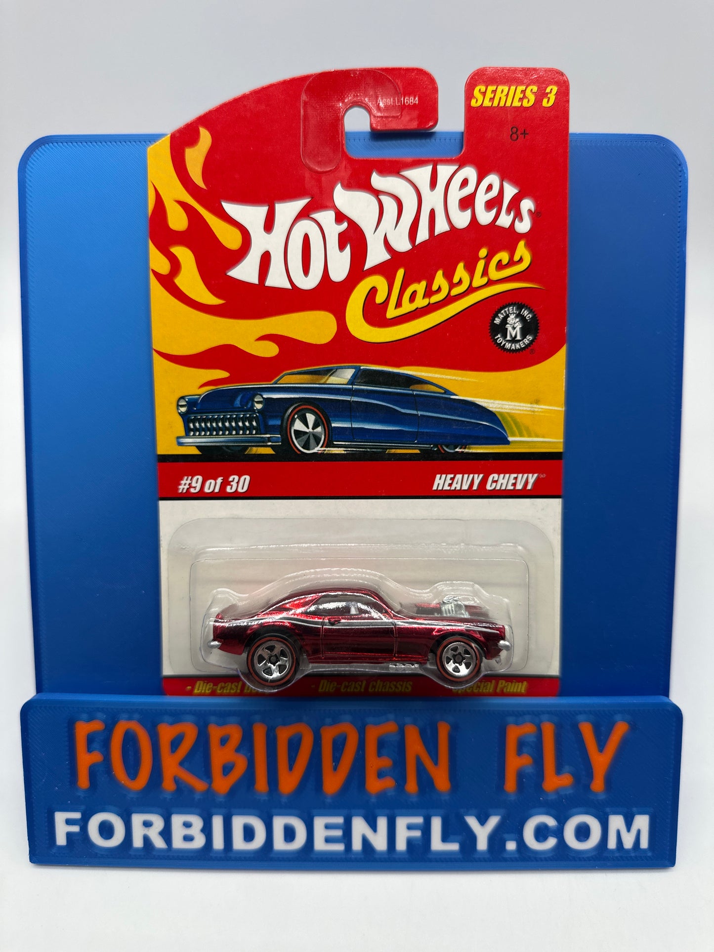 Hot Wheels Classics - Series 3 #9 of 30 - Red Heavy Chevy