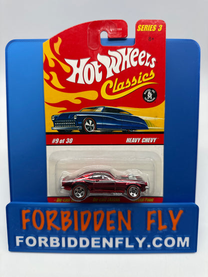 Hot Wheels Classics - Series 3 #9 of 30 - Red Heavy Chevy