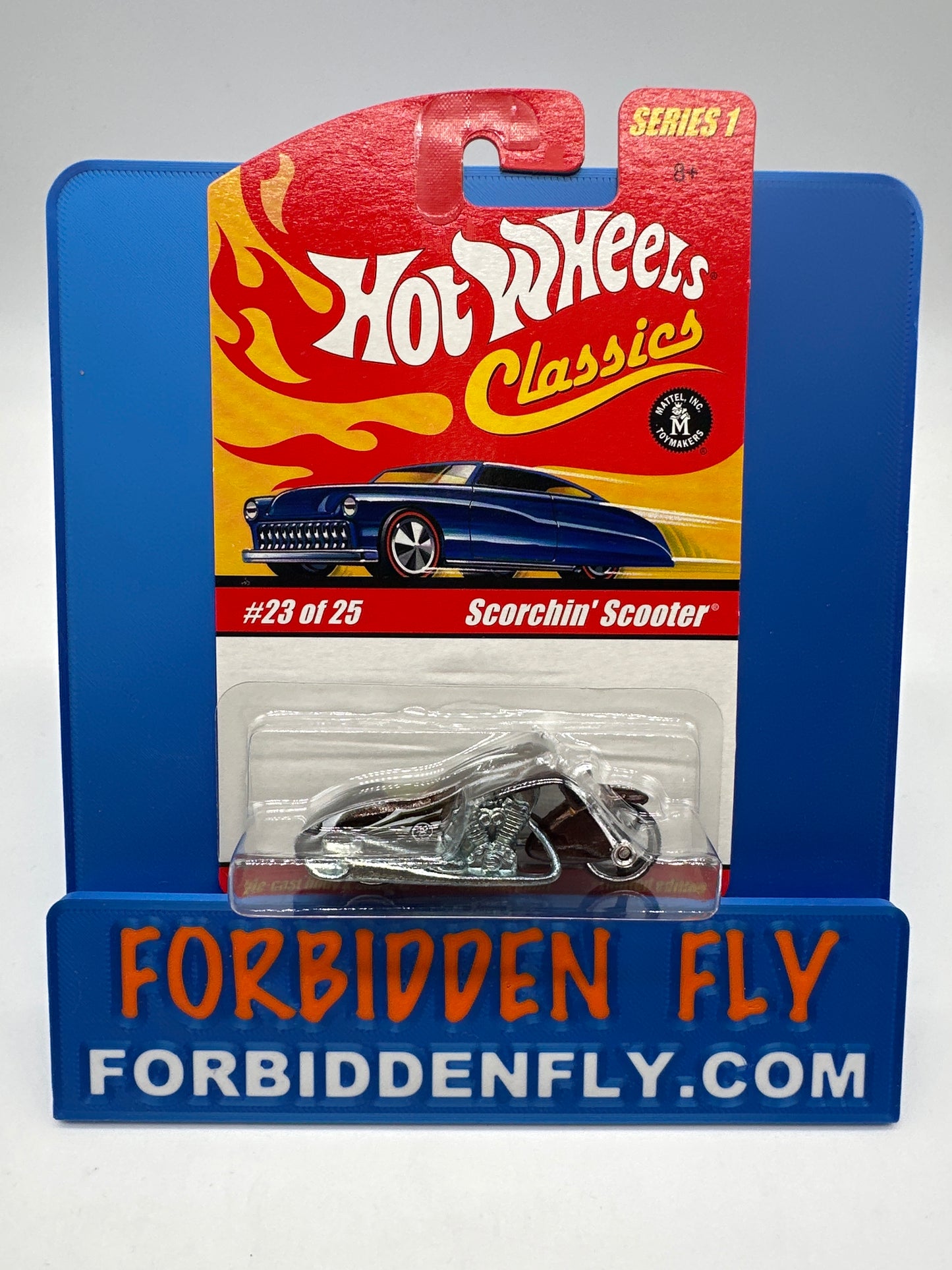 Hot Wheels Classics - Series 1 #23 of 25 - Scorchin’ Scooter - Brown