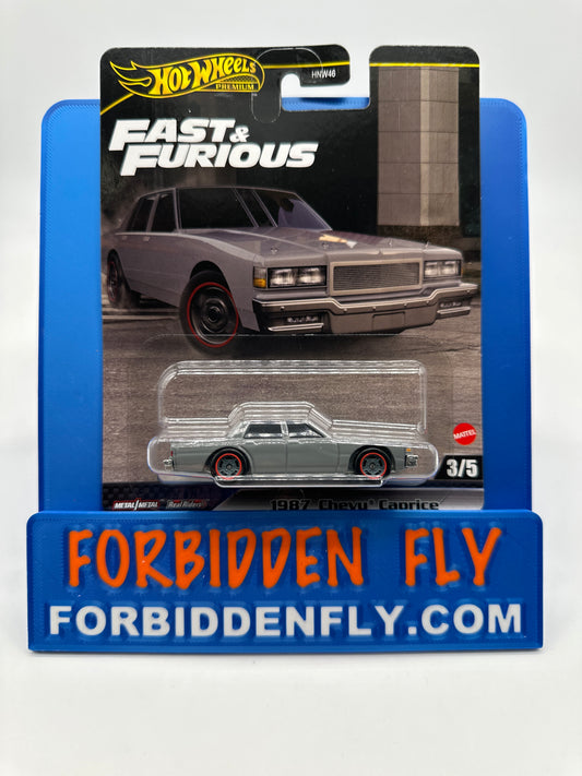 Hot Wheels Premium - 2024 Pop Culture - Fast & Furious - #3/5 - 1987 Chevy Caprice