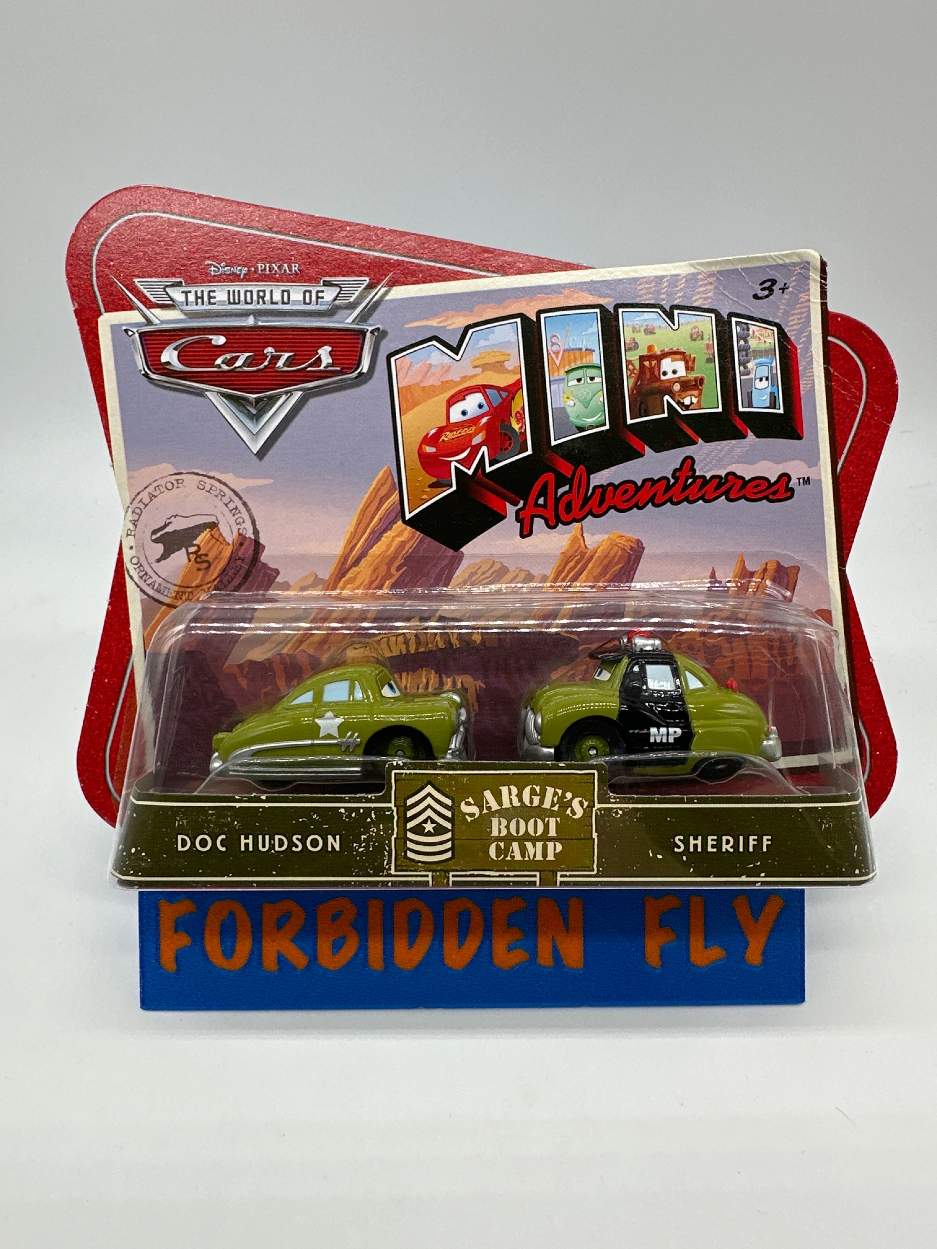 Disney Pixar Cars Movie - Mini Adventures Two Pack - Sarge’s Boot Camp ...
