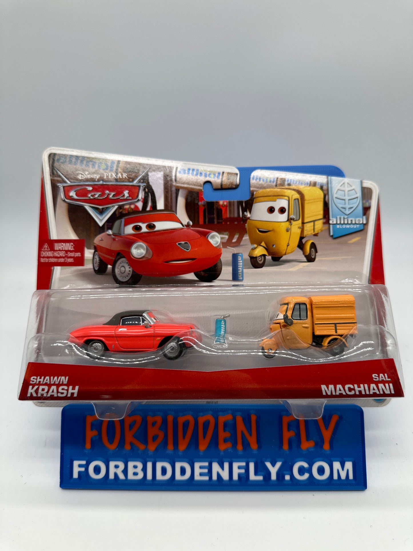 Disney Pixar Cars Movie - Allinol Blowout Series Two 2 Pack - Shawn Krash & Sal Machiani