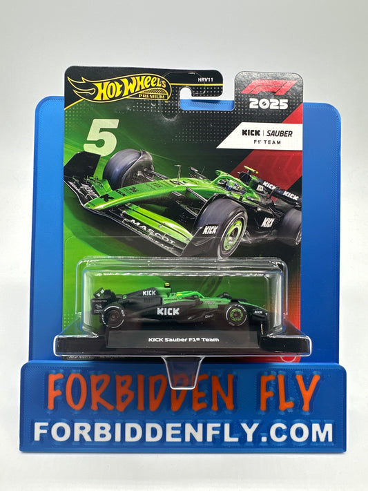Hot Wheels 2025 Formula 1 Premium Series - Kick/Sauber Formula One Team #5 - Gabriel Botoleto