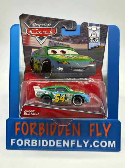 Disney Pixar Cars Movie - Piston Cup Series - Johnny Blamer (Faux Wheel Drive #54)