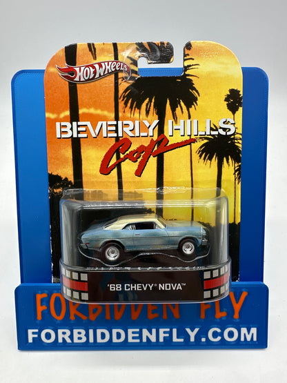 Hot Wheels 2013 Retro Entertainment Premium Single - Beverly Hills Cop - ‘68 Chevy Nova (Movie Reel Packaging)