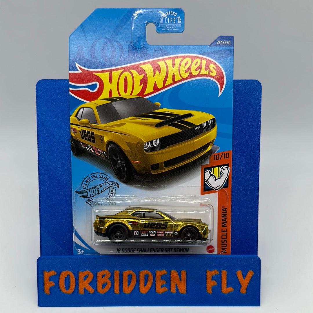 Hot Wheels 2020 Super Treasure Hunt Gold ‘18 Dodge Challenger Srt De