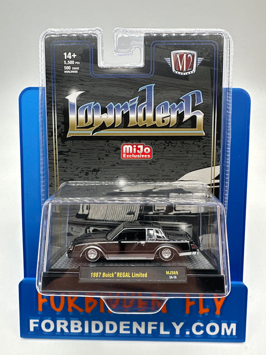M2 Machines 2024 Mijo Exclusive - 1987 Buick Regal Limited Lowrider - MJS69